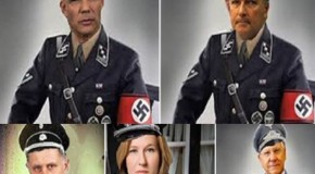 Israel irked by photos of officials in Nazi uniforms