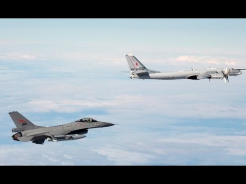 World War 3 : NATO intercepts 4 groups of Russian Nuclear Bombers over Europe (Oct 31, 2014)