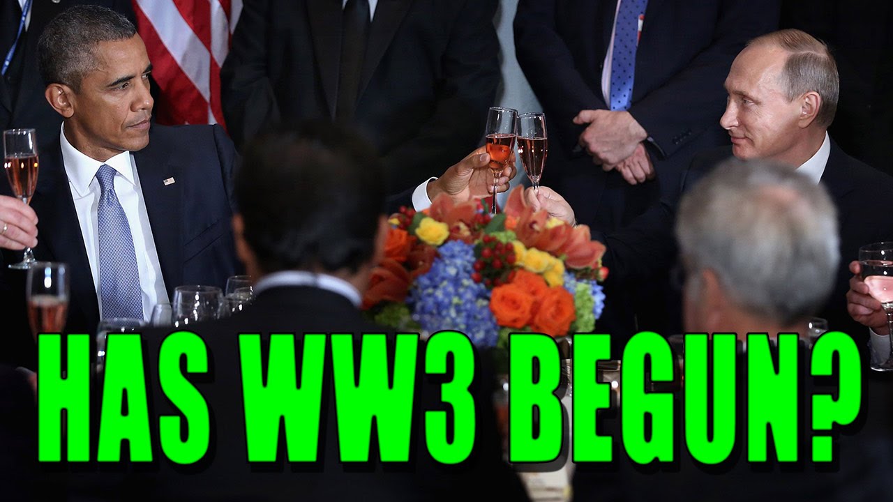 Has World War 3 begun? Obama & Putin at UNGA 2015, ISIS,  U.S. trained rebels in Syria