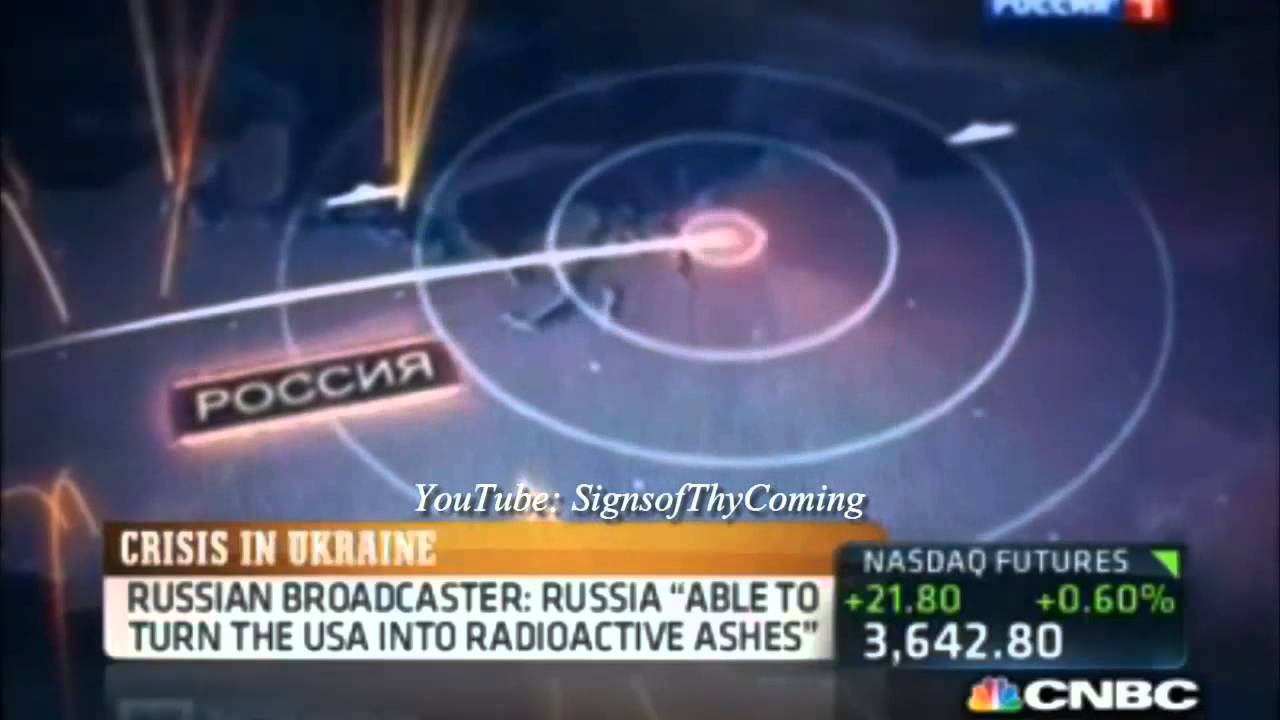 World War 3 : Russian TV Host says ‘Russia could turn USA into Radioactive Ashes’ (Mar 19, 2014)