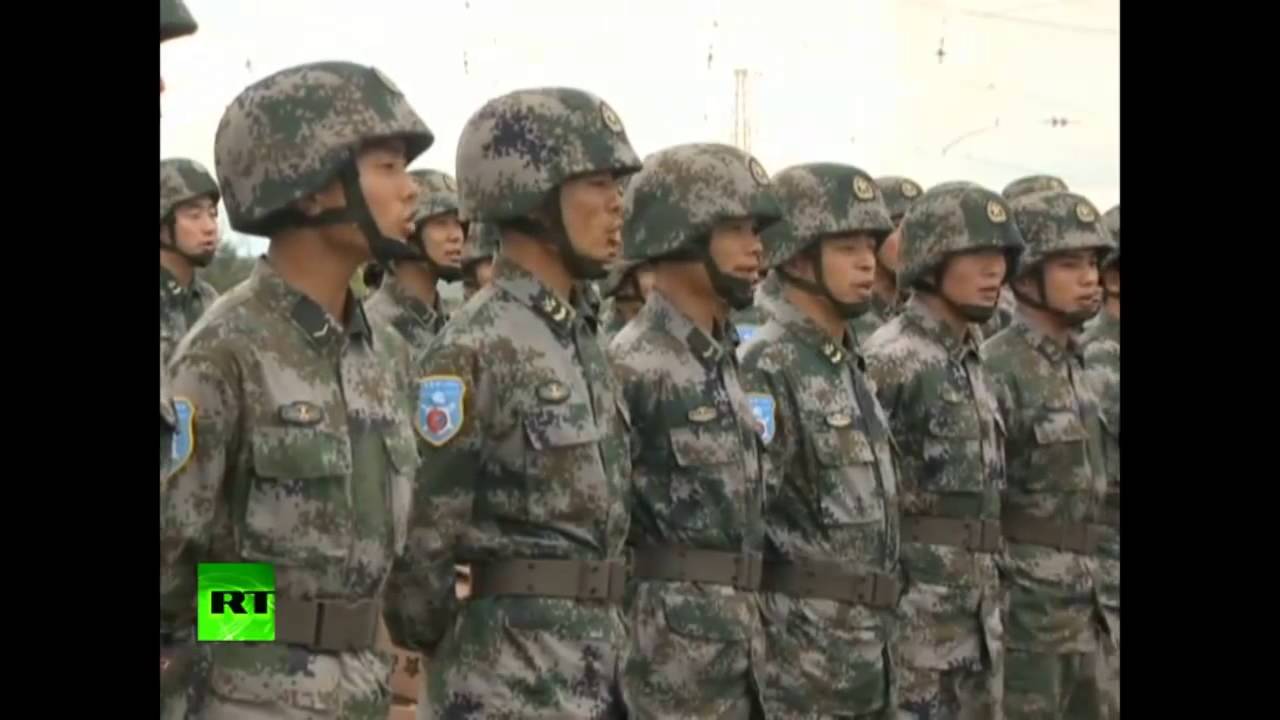 World War 3 : China and Russia conduct joint Peace Mission 2013 Anti Terror Drills (Aug 12, 2013)