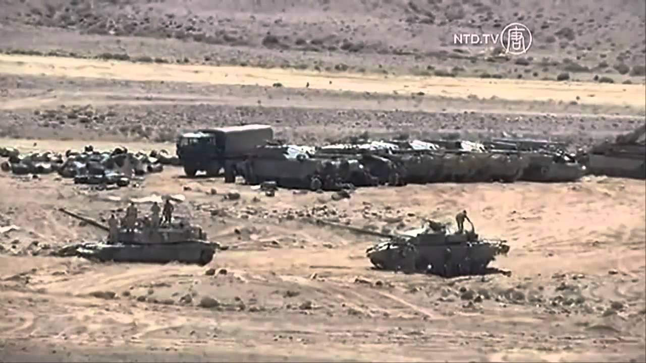 World War 3 : U.S. led ground invasion exercises taking place on Syrian border (Jun 20, 2013)