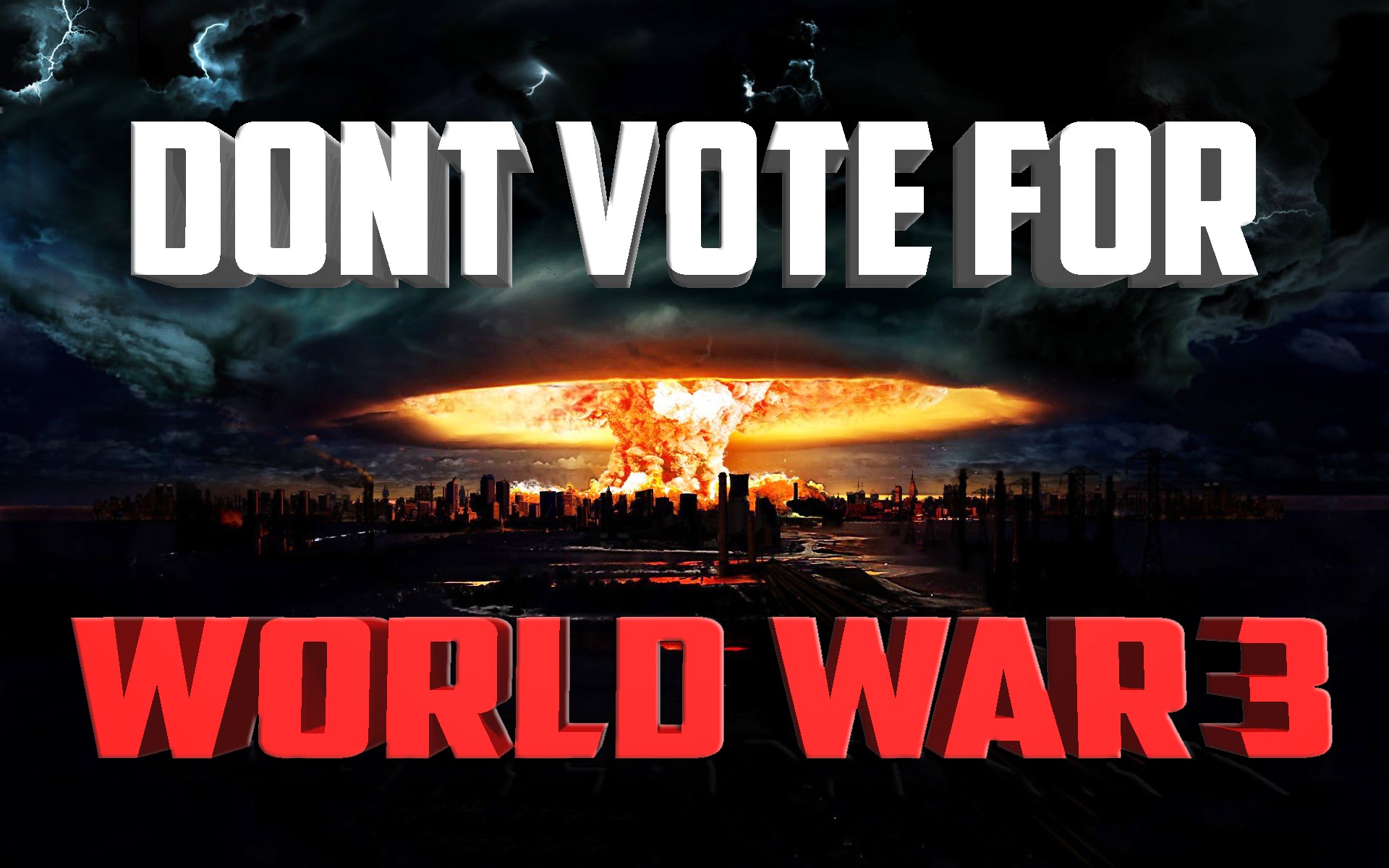 Donald Trump Will Start World War 3 If He Wins Election ((((WARNING))))