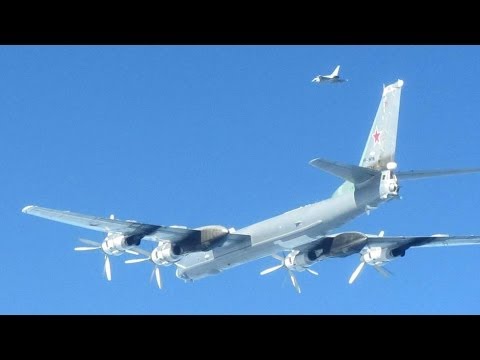 World War 3 : Russian Nuclear Bombers conducting Test Flights over Northern Europe (Apr 24, 2014)