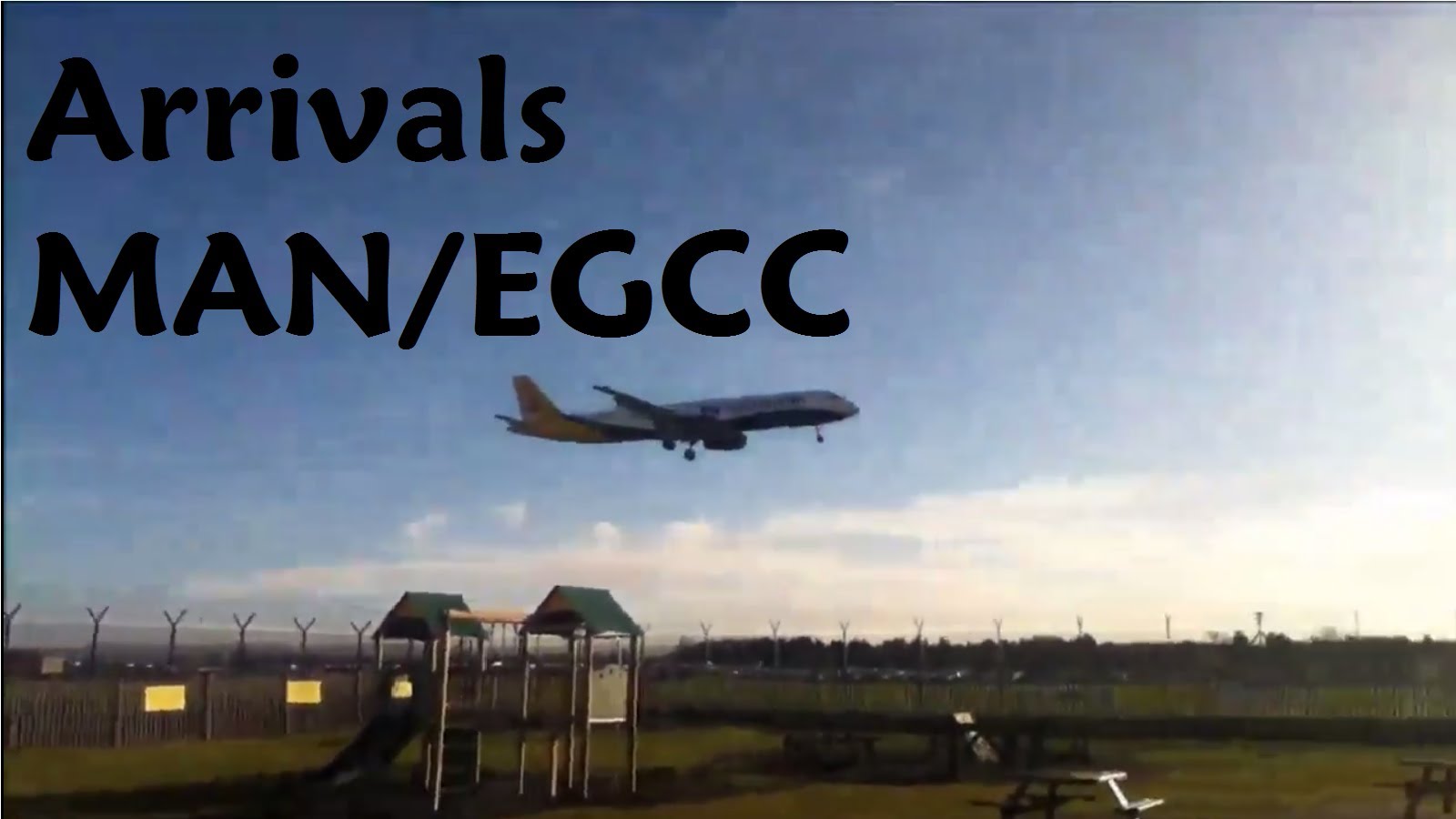 HD | Arrivals at Manchester Airport / Runway 23R / 21/12/13