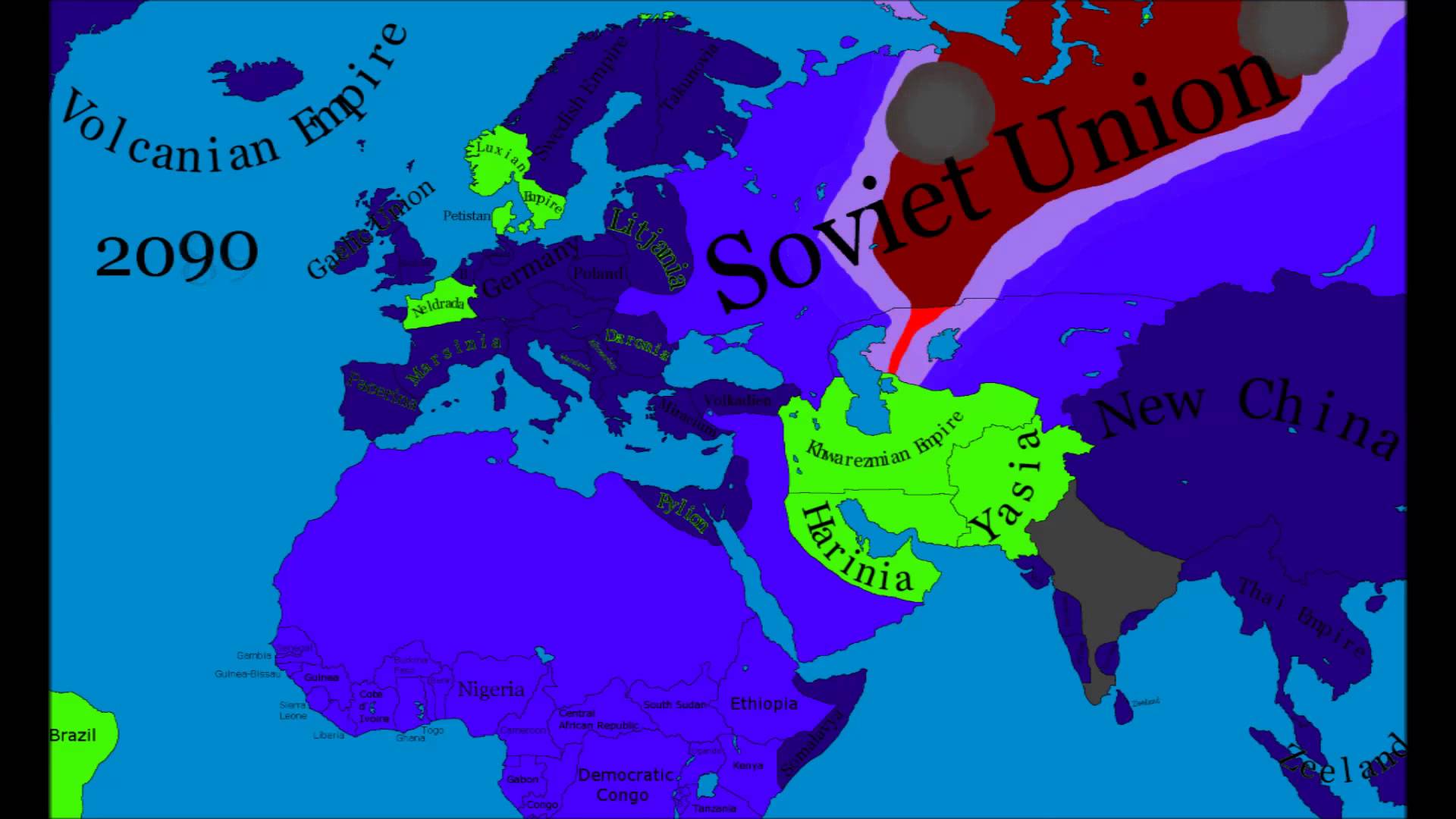 Alternate Future Of Europe part 4 World War 3