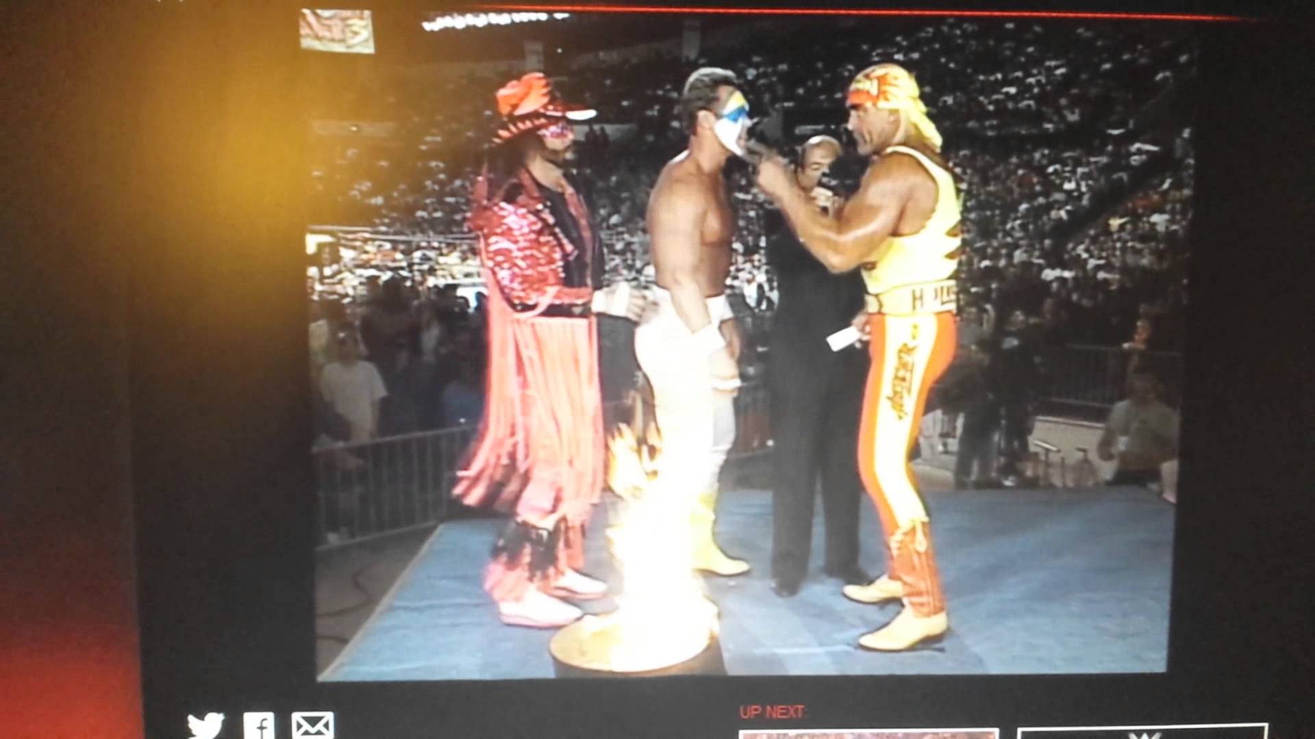 WCW-World War 3 PPV 1995-Hulk Hogan-Sting-Macho Man”I wanna be your friend forever”-World War 3