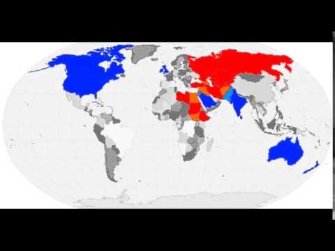 World War 3 map Prediction