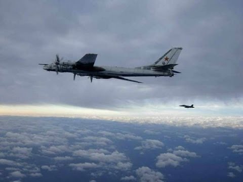 World War 3 : Russian Strategic Nuclear Bombers fly along California Coast and Guam (May 07, 2014)