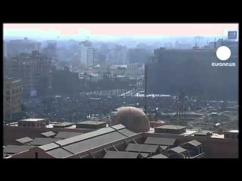 مليون مصري في القاهرة صرخوا- –