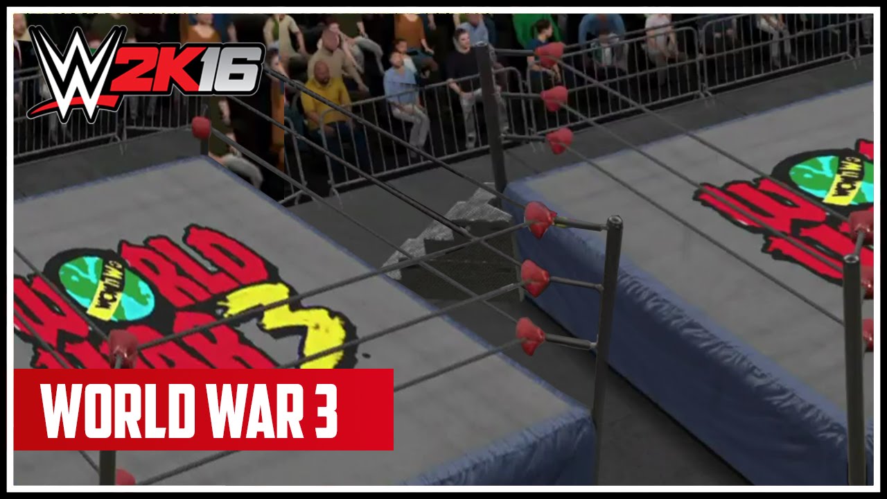 WWE 2K16: WCW World War 3 (Playstation 4)