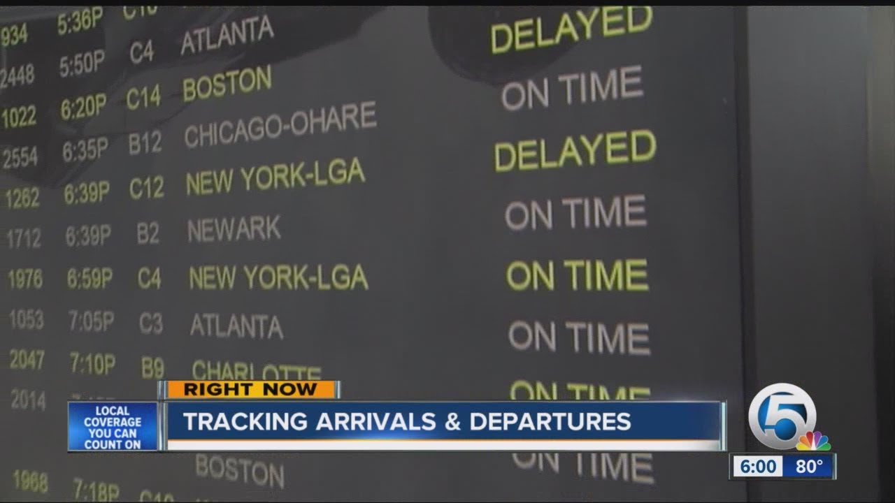 Tracking arrivals and departures