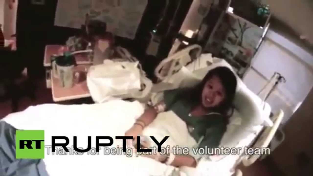Video from inside the room nurse infected with Ebola in the United States
