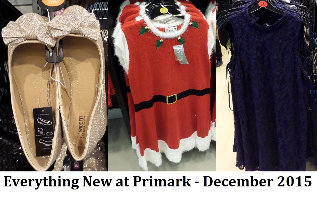 Everything New at Primark December 2015 – womens fashion, shoes, handbags, homeware  | IlovePrimark