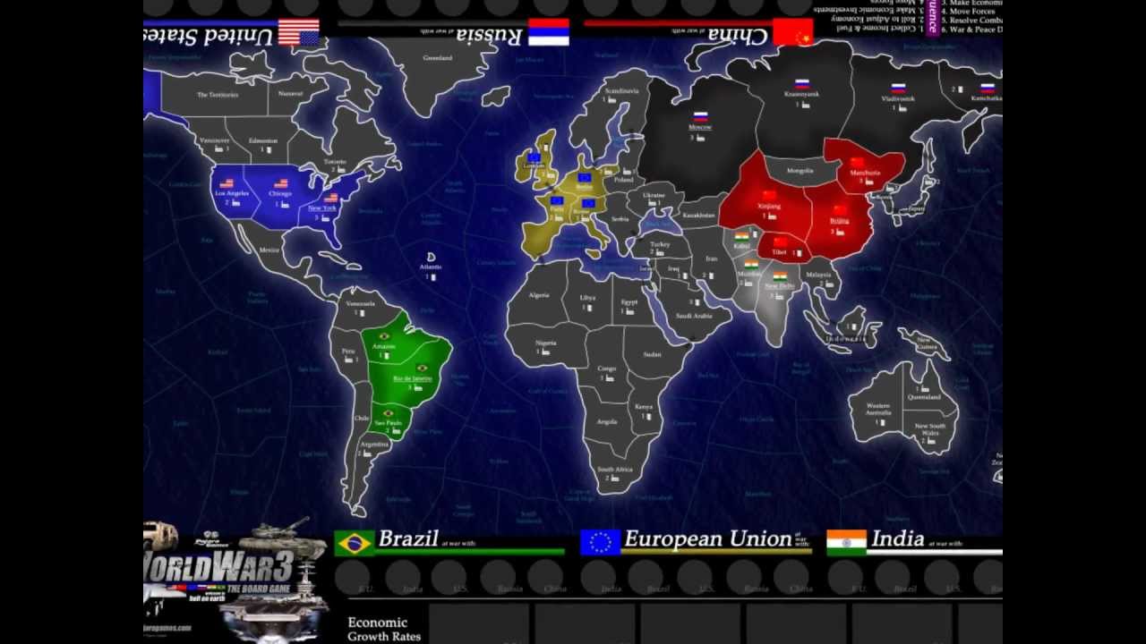 World War 3: The Board Game by Pajara Games