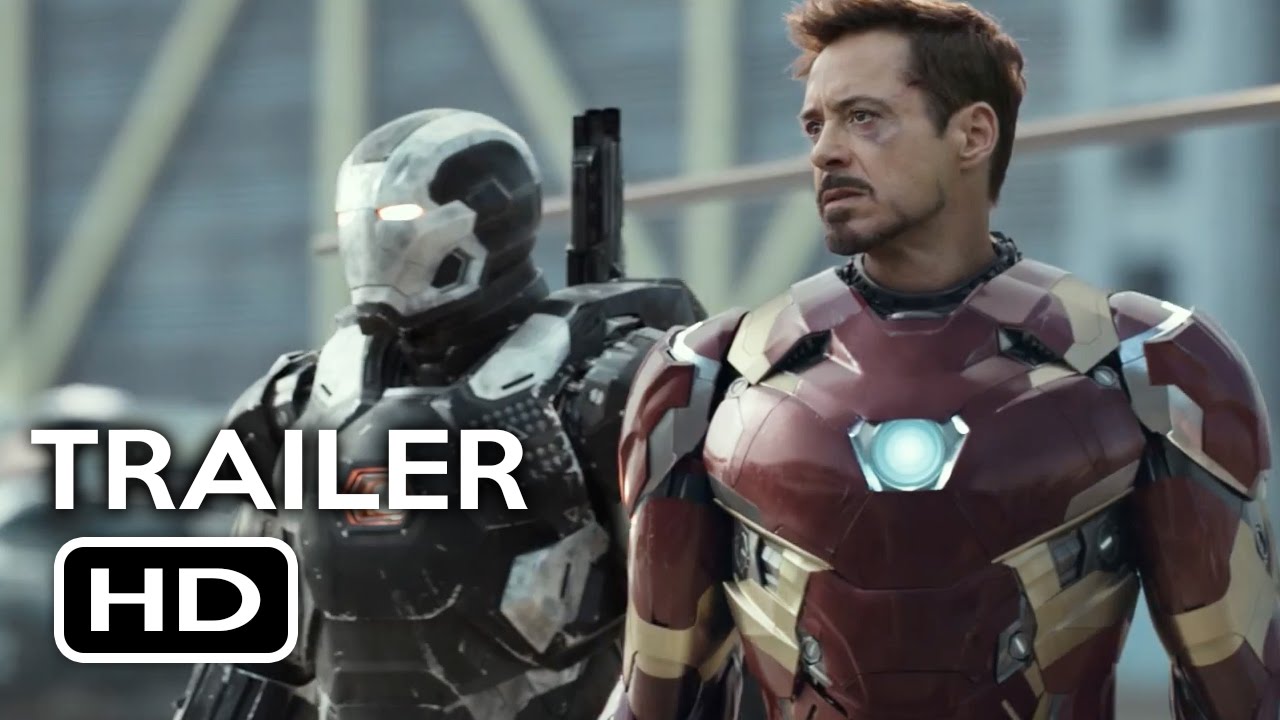 Captain America: Civil War Official Trailer #1 (2016) Chris Evans, Robert Downey Jr. Movie HD