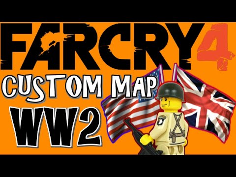 FAR CRY 4 CUSTOM MAPS ,co-op World War 2 ,Are we the BAD guys?