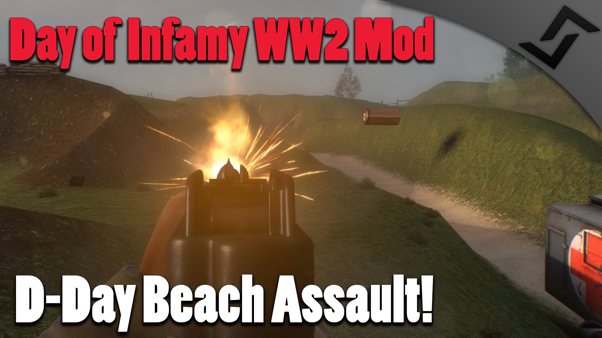 Day of Infamy – D-Day Beach Assault – World War 2 Insurgency Mod – Thompson SMG and Bazooka Gameplay