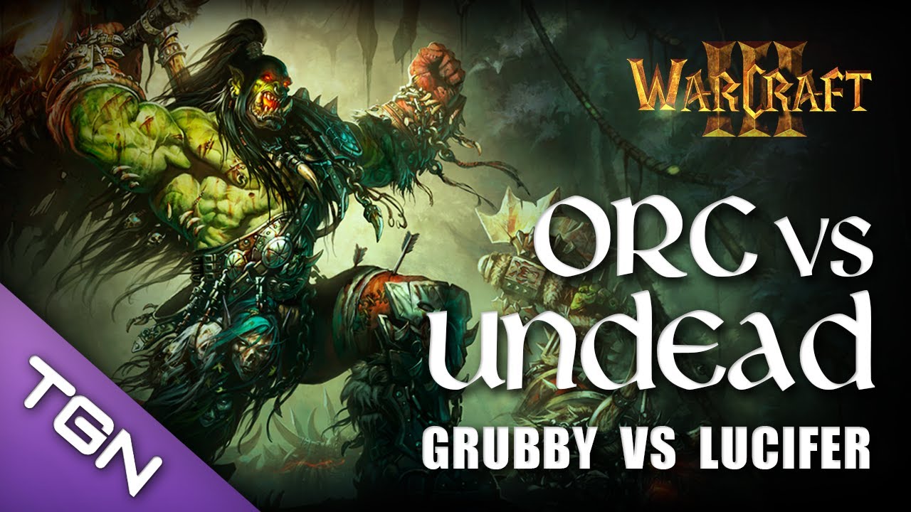 Warcraft 3 – Grubby (Undead) vs Lucifer (Orc) – Lost Temple