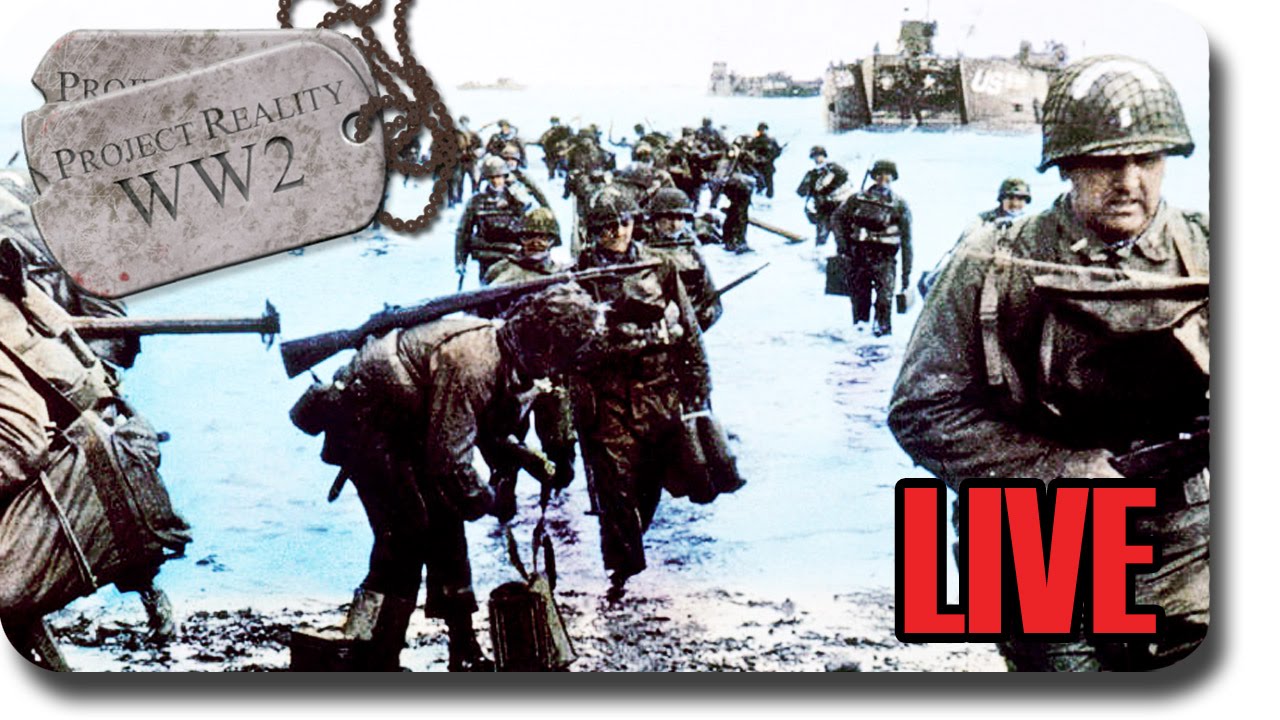 LIVESTREAM! ► Project Reality: World War II (Beta Release)