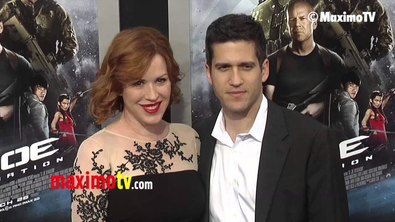 Molly Ringwald and Panio Gianopoulos  “G.I. Joe Retaliation” Los Angeles Premiere ARRIVALS