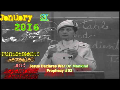 World War 3 Prophecy #53 Jan. 21, 2016