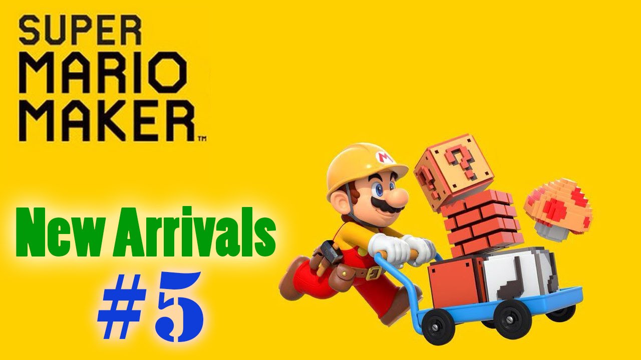 Super Mario Maker – New Arrivals! #5 (1080p)