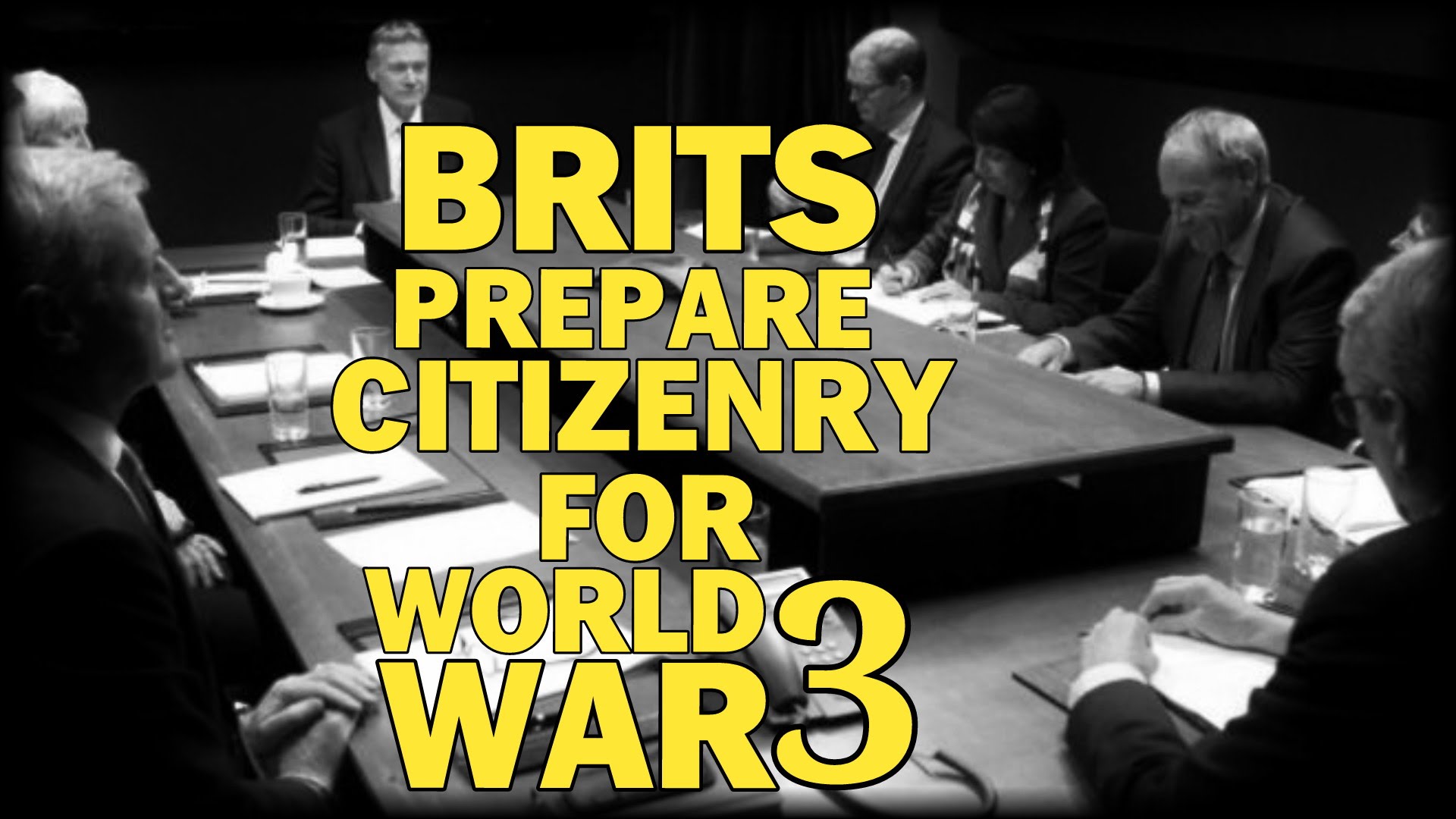 BRITS PREPARE CITIZENRY FOR WORLD WAR 3