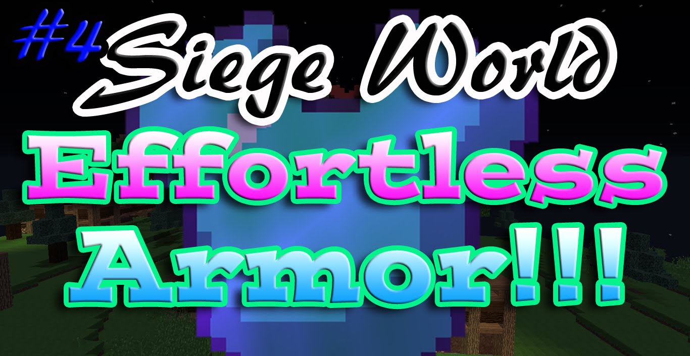 Minecraft | Let’s Play Siege World #2 “EFFORTLESS ARMOR!!!” Season 3 War