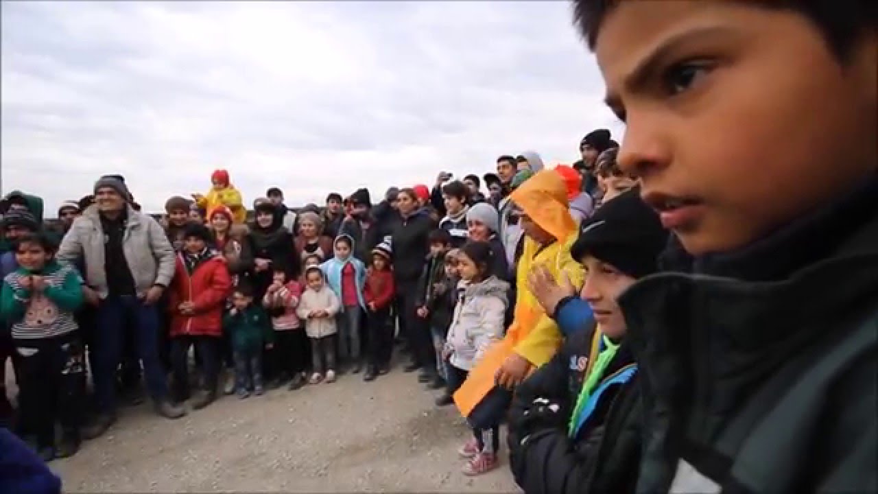 Latest video from the Eidomeni transit camp on the Greek – FYR Macedonian border