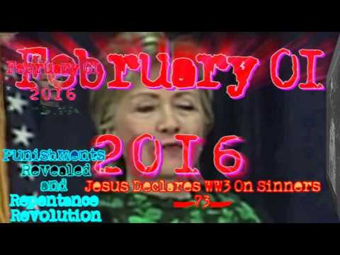 World War 3 Prophecy #73 Feb. 1, 2016