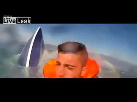 Dramatic Rescue of Migrant Captured on Video