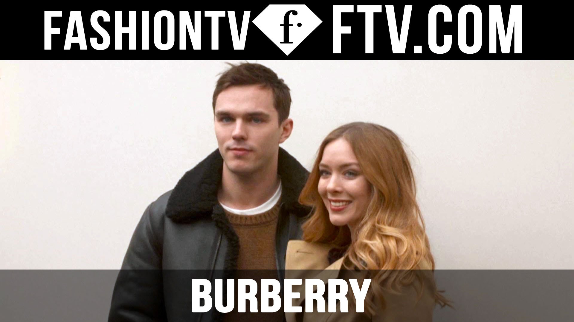 Burberry Arrivals at London Fashion Week 16-17 | FTV.com