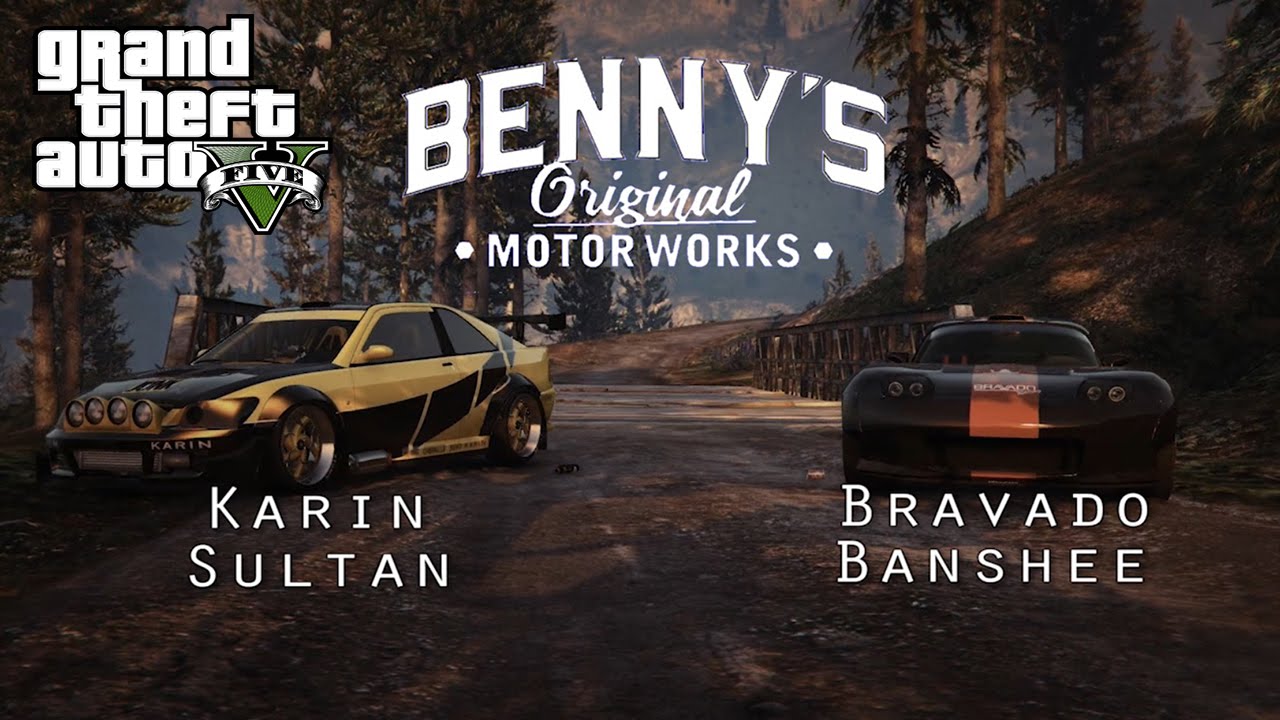 Benny’s New Arrivals – GTA V (Sultan & Banshee)