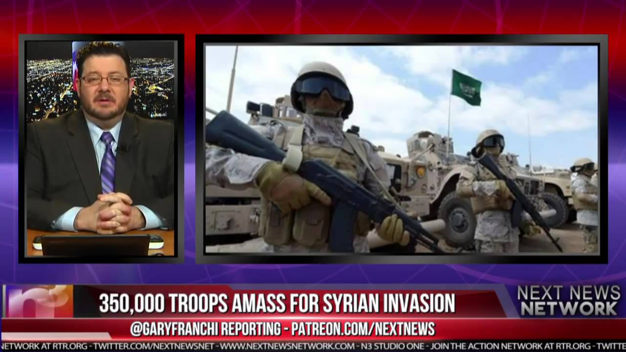 WORLD WAR 3 COUNTDOWN BEGINS AS 350,000 TROOPS AMASS FOR SYRIAN INVASION