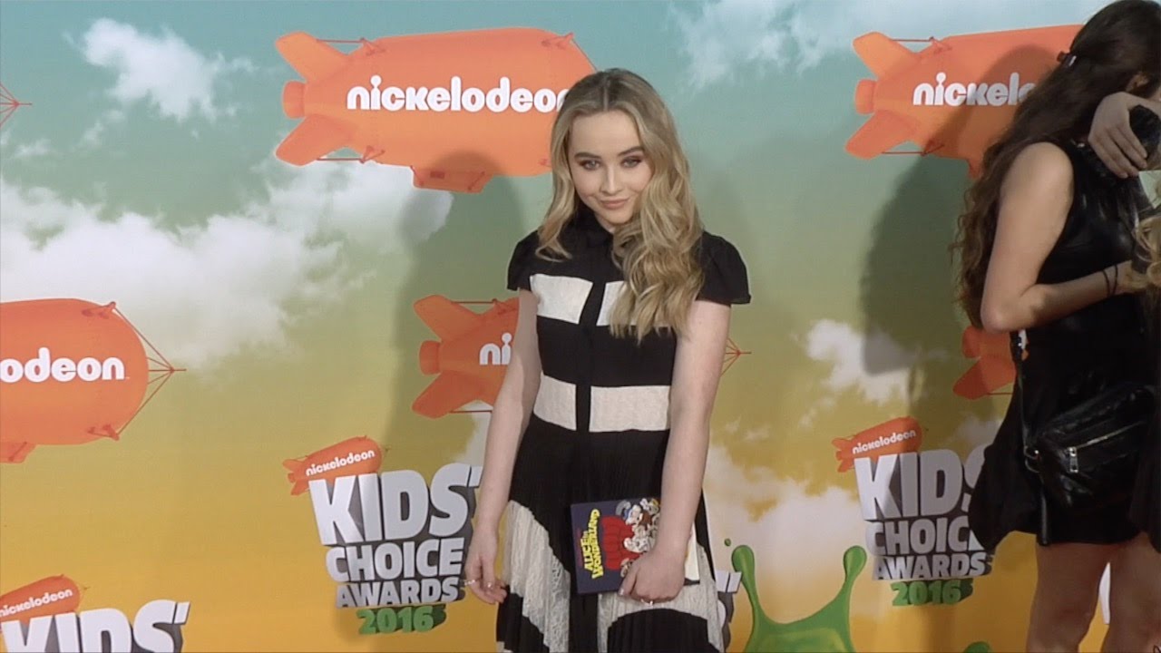 Sabrina Carpenter Kids’ Choice Awards Orange Carpet Arrivals