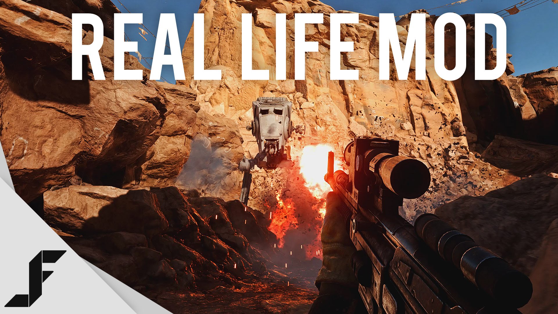 Star Wars Battlefront Real Life Mod – 4K 60FPS