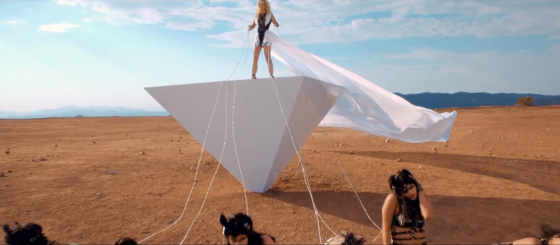 Britney Spears Work B**ch: Illuminati Symbolism