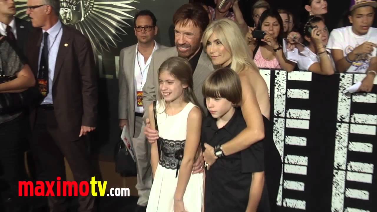 THE EXPENDABLES 2 Hollywood Premiere ARRIVALS Sylvester Stallone, Chuck Norris