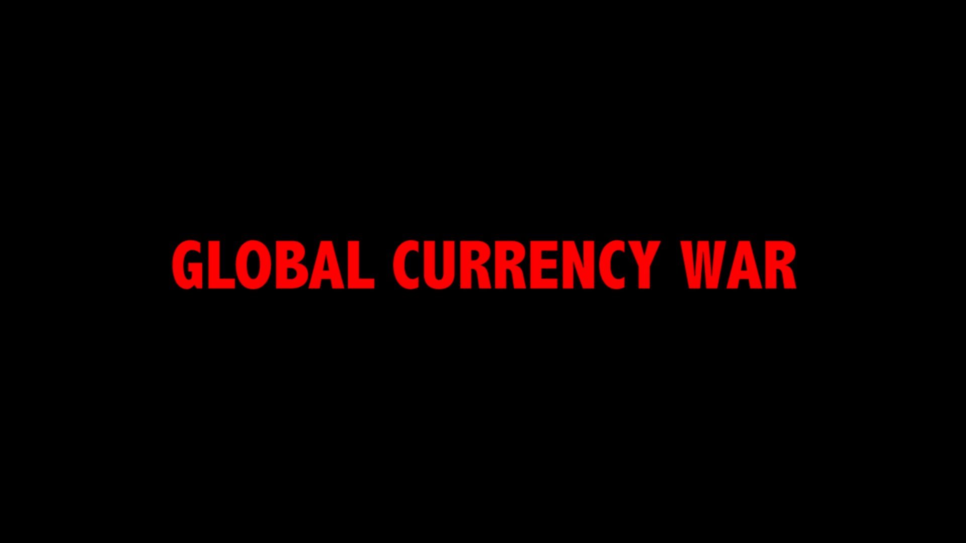 World War 3 is a De-Americanized Currency War