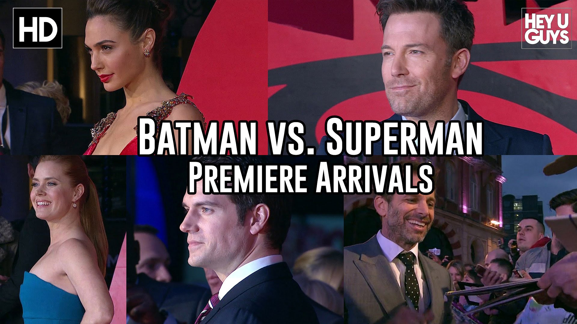 Batman vs Superman Premiere Arrival & Photocalls