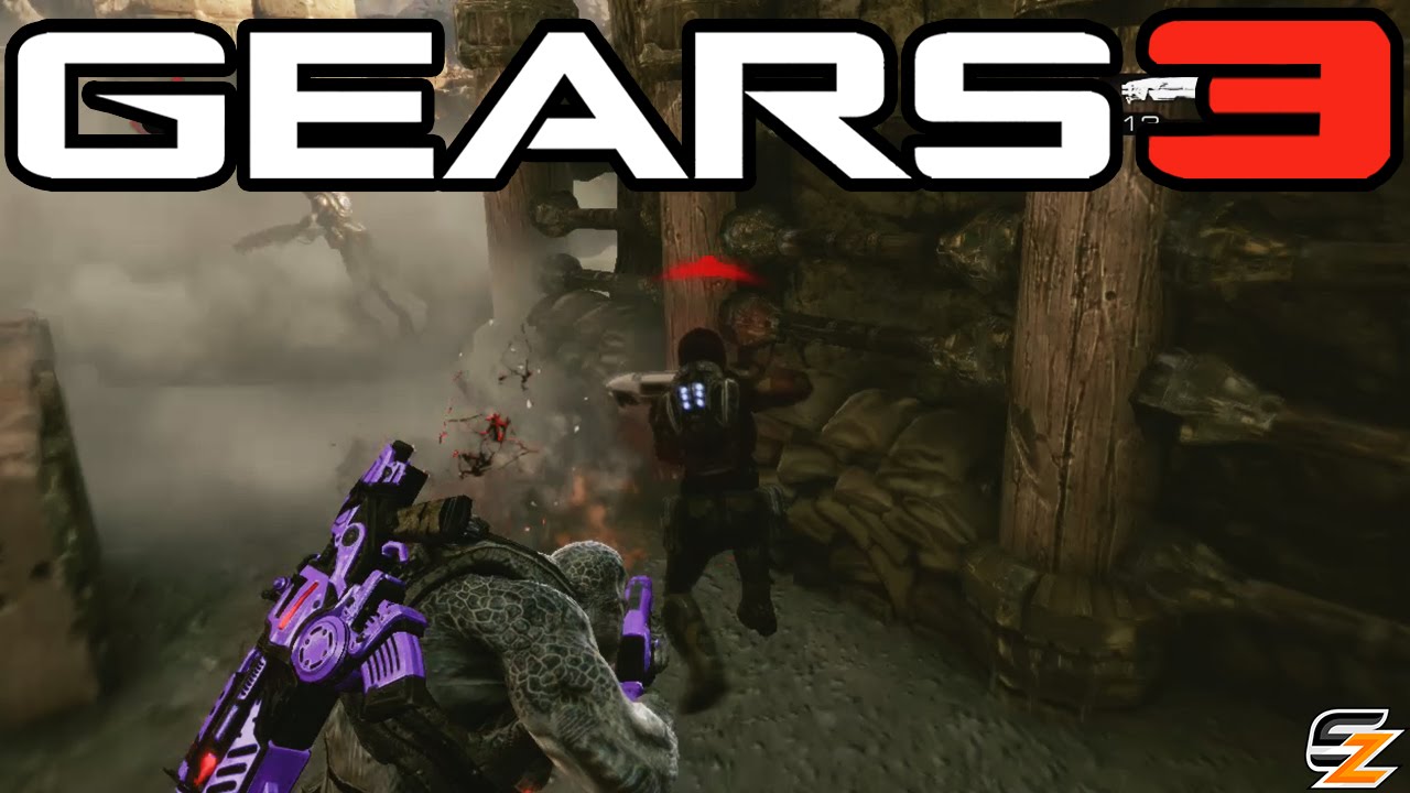 Gears of War 3 Xbox One – Around the World Trenches! (Multiplayer Gameplay)