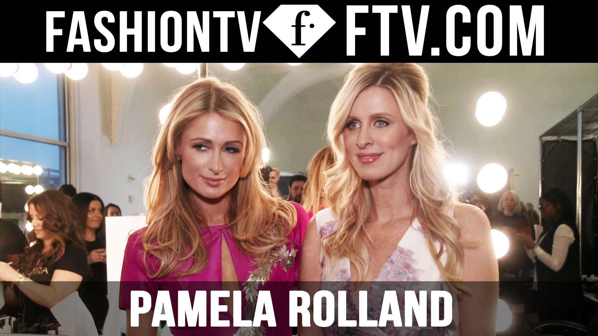 Pamela Rolland Arrivals at London Fashion Week F/W 16-17 | FTV.com