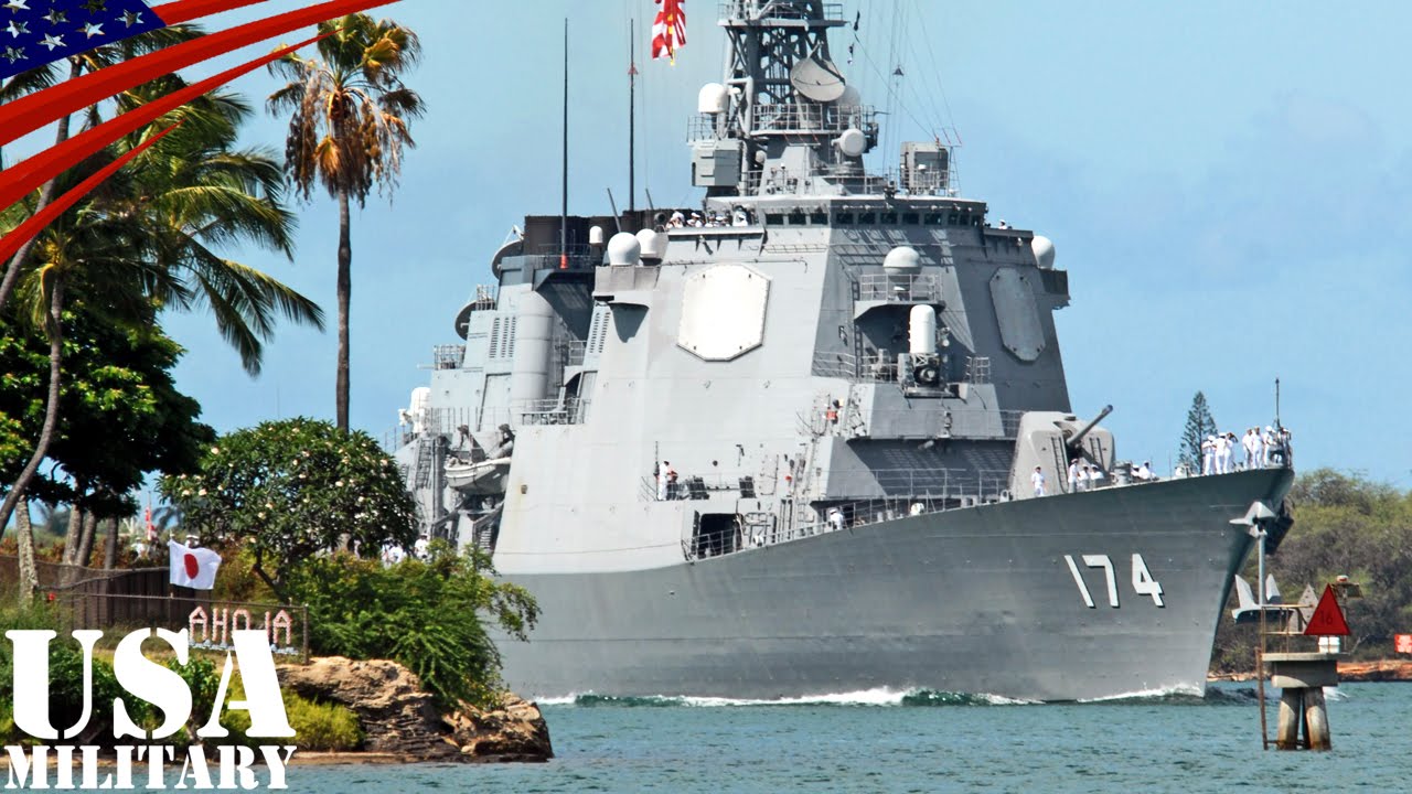 海上自衛隊の護衛艦･潜水艦のハワイ真珠湾への入出港 – Japanese Navy Warships & Submarine Visit to Pearl Harbor, Hawaii
