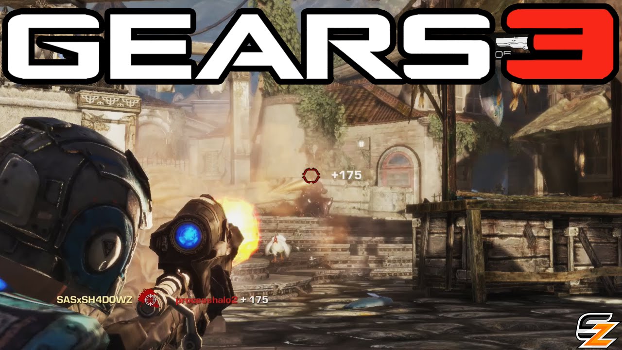 Gears of War 3 Xbox One – Around the World Old Town! (Multiplayer Gameplay)