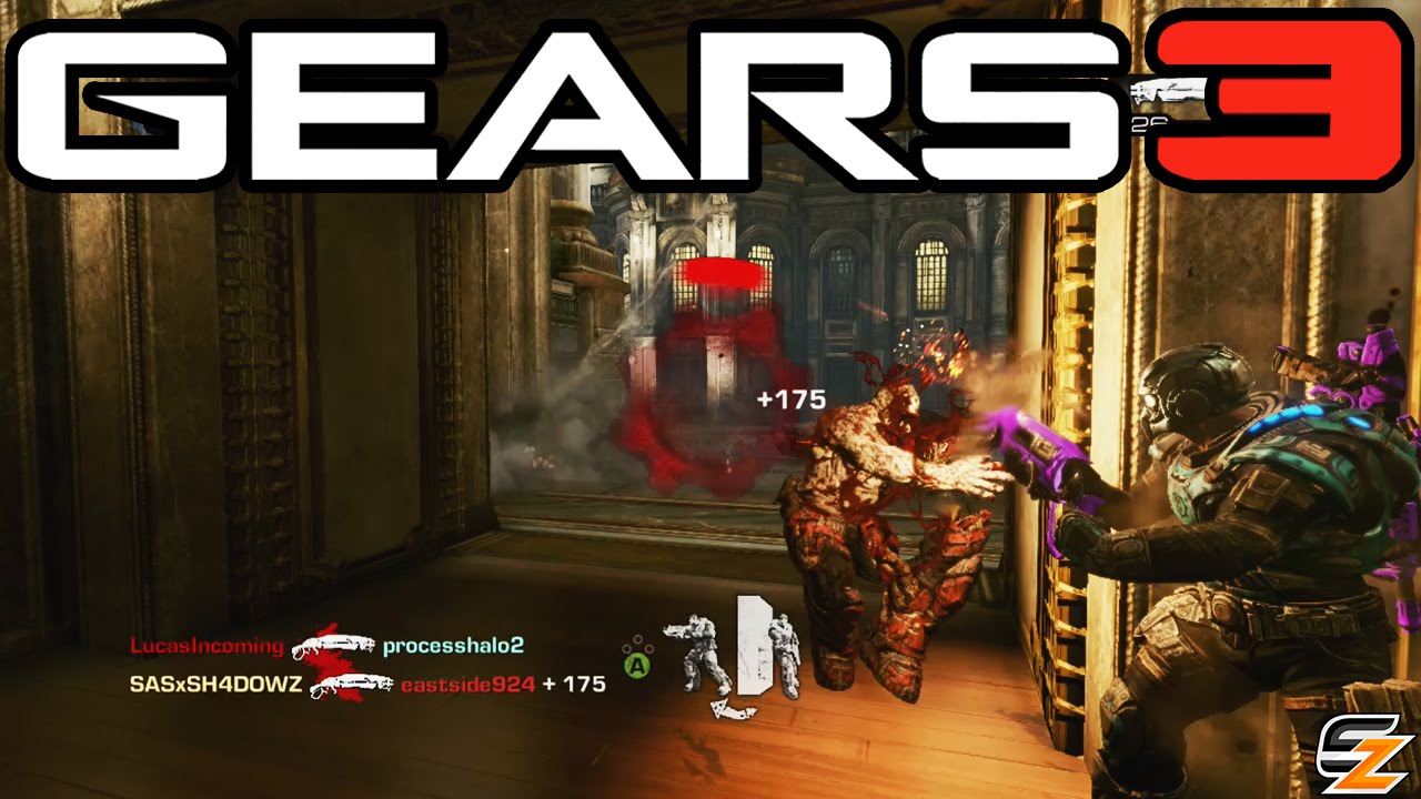 Gears of War 3 Xbox One – Around the World Hotel! (Multiplayer Gameplay)