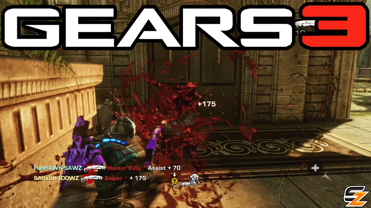 Gears of War 3 Xbox One – Around the World Azura! (Multiplayer Gameplay)