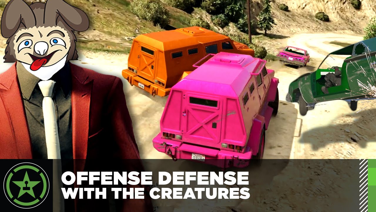 Let’s Play – GTA V – Offense Defense with The Creatures