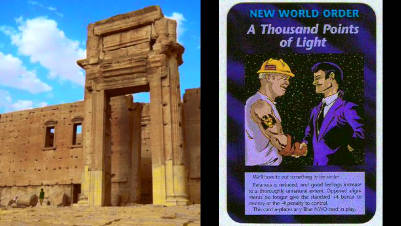 Illuminati Card Game 1000 Temples to Baal! Child Blood Sacrifices and Freemason Roots