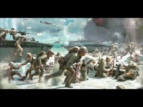 CoD World at War 3 player co-op part 02: Peleliu Beach Landing